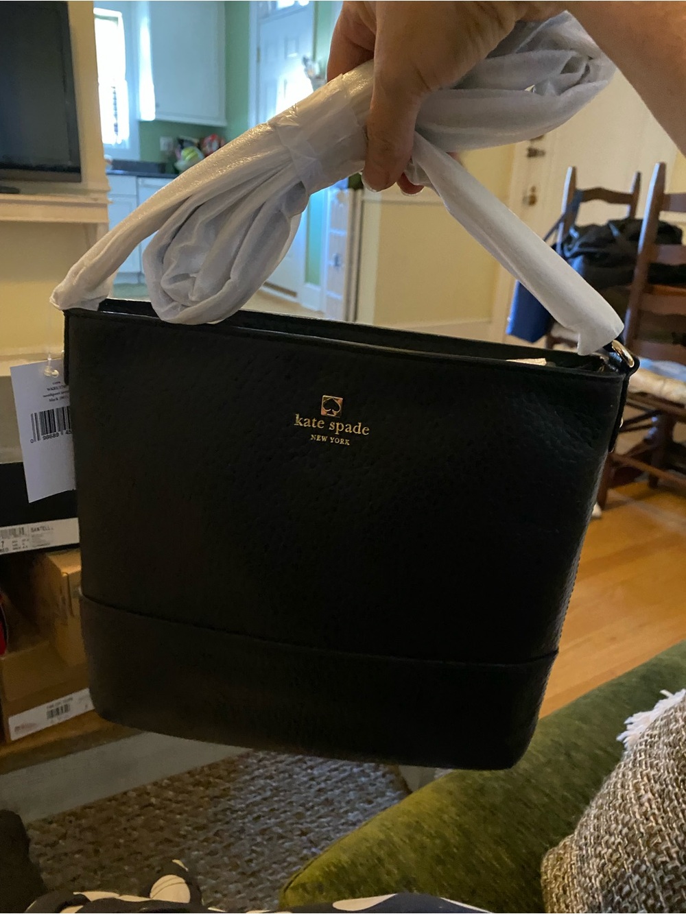 NWT Kate spade Cora Southport ave black crossbody